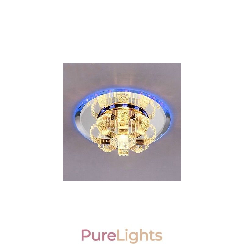 Crystal Ceiling Lamp Spotlight SMD 3W Creative Lamp Absorb Dome Light