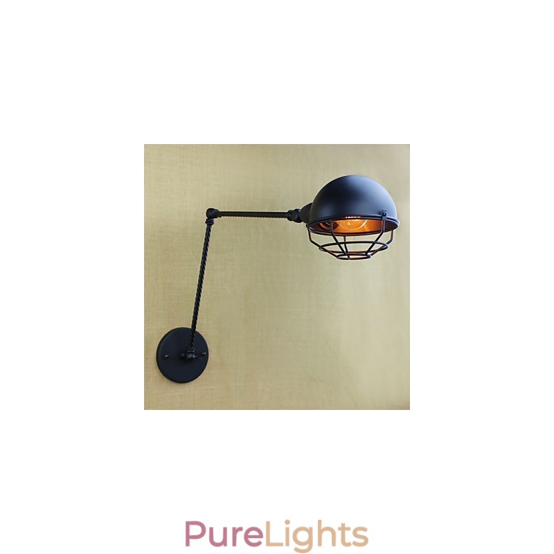 The Long Arm Of American Foreign Industrial Double Retro Creative Decorative Wall Sconce