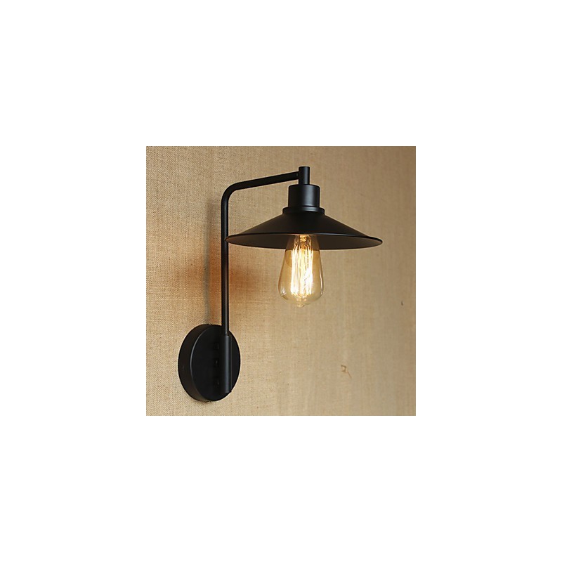 Retro Decorative Wrought Iron Wall Sconce