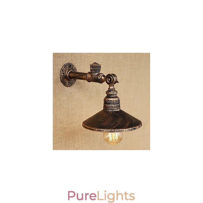 Rustic Lodge Painting Feature for Ambient Light Wall Sconces Wall Light