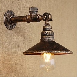 Rustic Lodge Painting Feature for Ambient Light Wall Sconces Wall Light