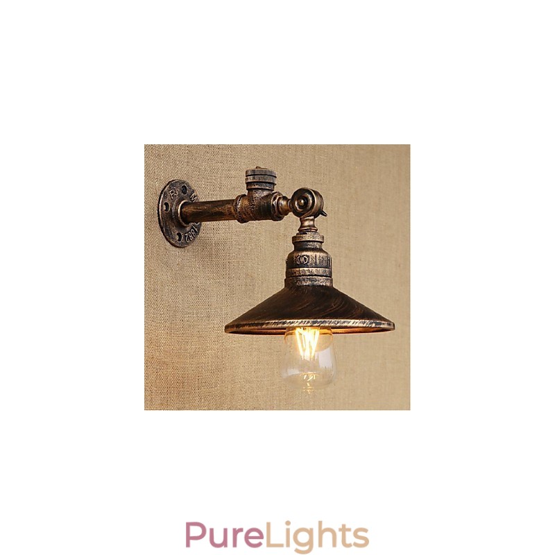 Rustic Lodge Painting Feature for Ambient Light Wall Sconces Wall Light