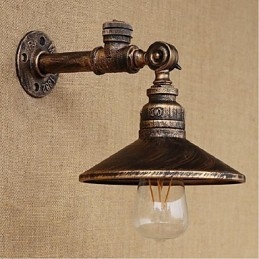 Rustic Lodge Painting Feature for Ambient Light Wall Sconces Wall Light
