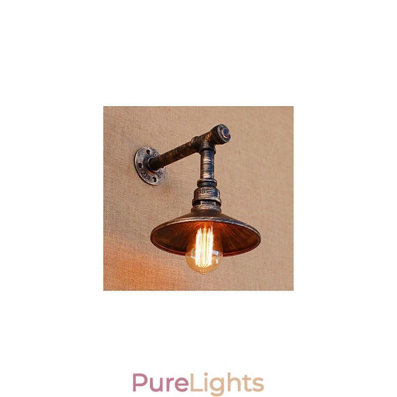 Rustic Lodge Country Antique Brass Feature for Ambient Light Wall Sconces Wall Light