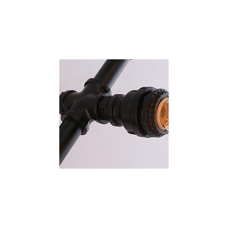 Vintage Water Pipe Loving Heart Creative Wall Lights Industrial Living Room Restaurant Bars Cafe decoration Wall Sconces