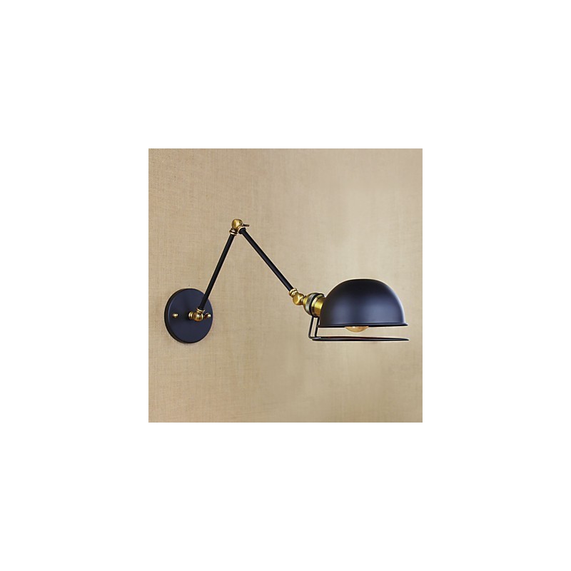 Industrial Retro European Style Village Character Lighting Decorative Wall Lamp Iron arm