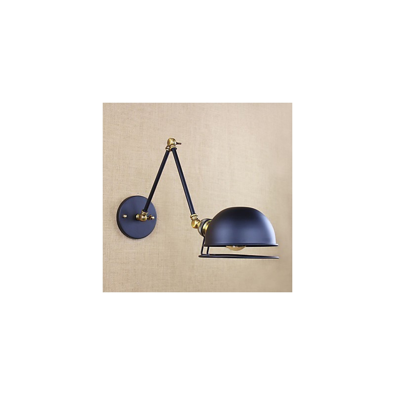 Industrial Retro European Style Village Character Lighting Decorative Wall Lamp Iron arm