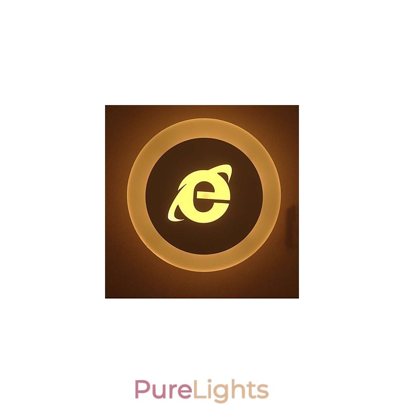 Integrated Modern Contemporary Modern Comtemporary Painting Feature for Ambient Light Wall Sconces