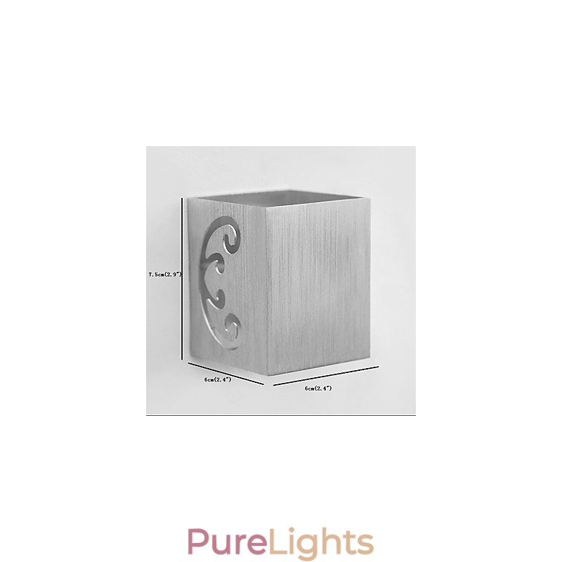 Modern Light Aluminum Flush Mount Wall Lamp Decorate Wall Lights