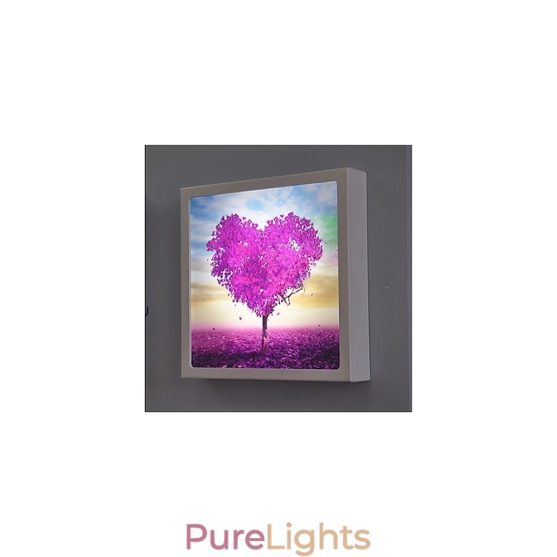 Integrated Modern Contemporary Modern Comtemporary Painting Feature for Ambient Light Wall Sconces