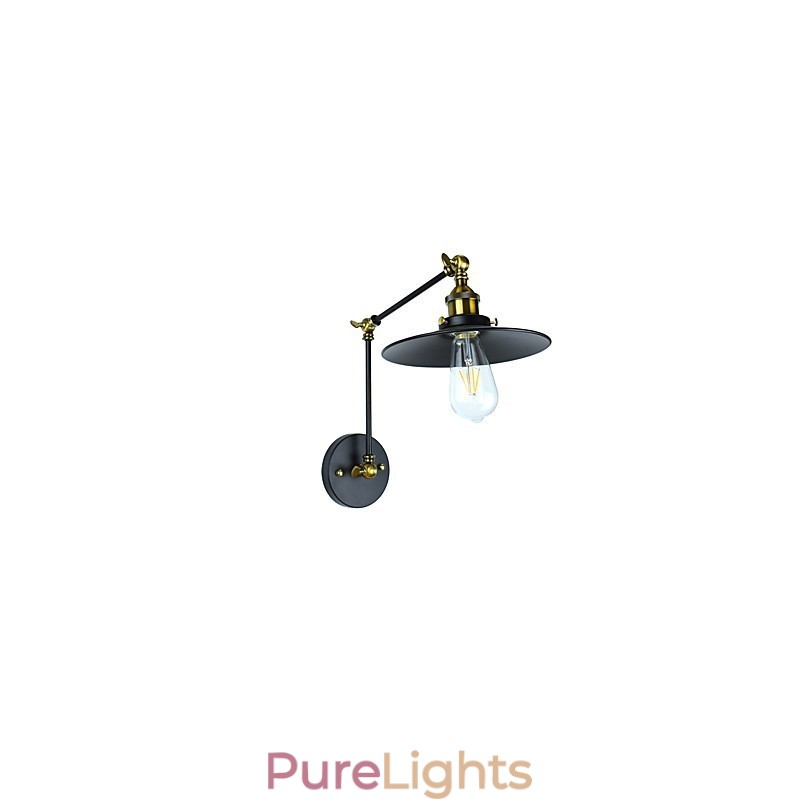 Rustic Lodge Traditional Classic Painting Feature for Downlight Wall Lights Wall Light