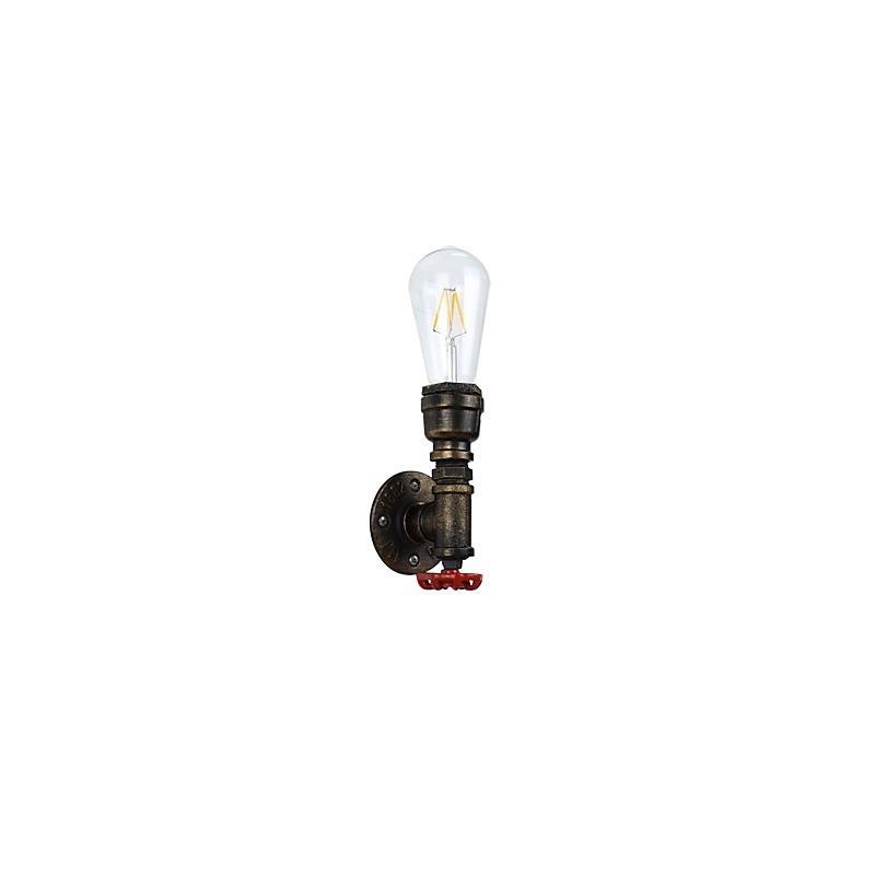 Rustic Lodge Traditional Classic Antique Brass Feature for Ambient Light Wall Sconces Wall Light