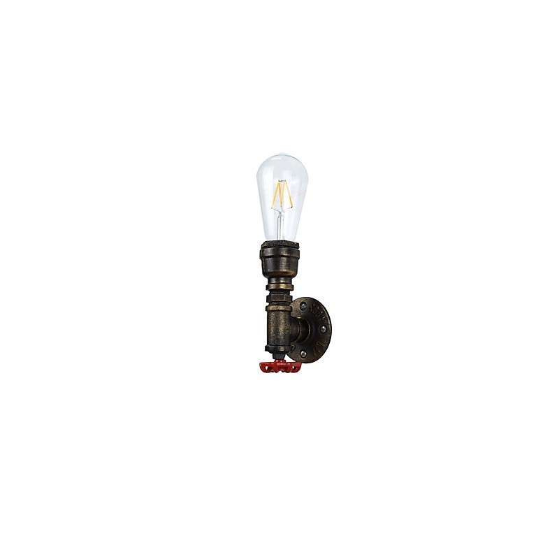 Rustic Lodge Traditional Classic Antique Brass Feature for Ambient Light Wall Sconces Wall Light