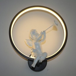 Nordic Modern Minimalist Wall Lamp Bedroom Decorative Lights Aluminum Products Lamps Angels Corridors Wall Lights