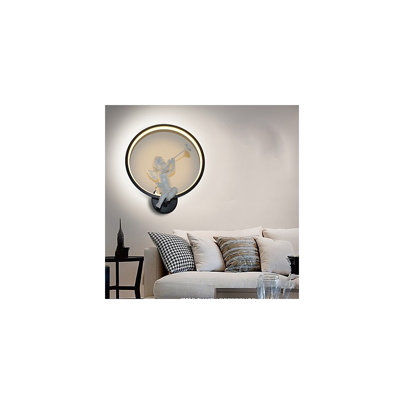 Nordic Modern Minimalist Wall Lamp Bedroom Decorative Lights Aluminum Products Lamps Angels Corridors Wall Lights