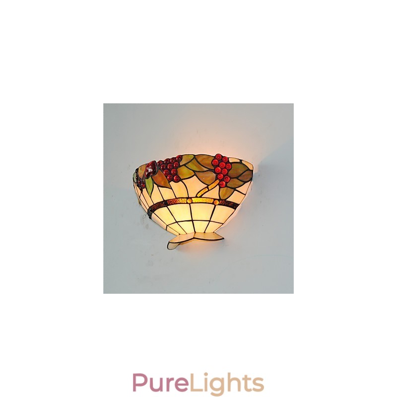 Retro Country Wall Lights Glass Shade Living Room Bedroom Restaurant Cafe Bar Wall Sconces