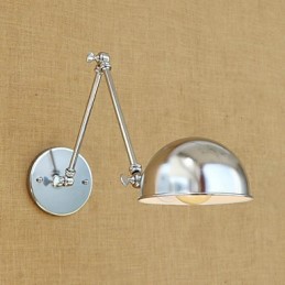 Modern Contemporary Retro Electroplated Feature for Swing Arm Eye Protection Ambient Light