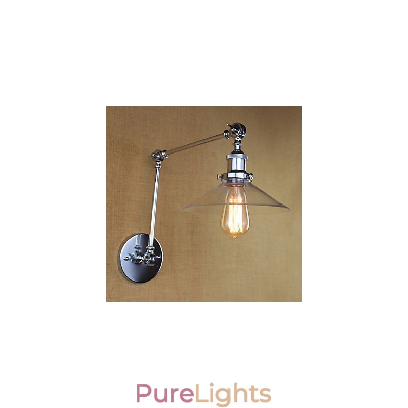 Vintage Country Retro Electroplate Feature for Mini Style Swing Arm Ambient Light Swing