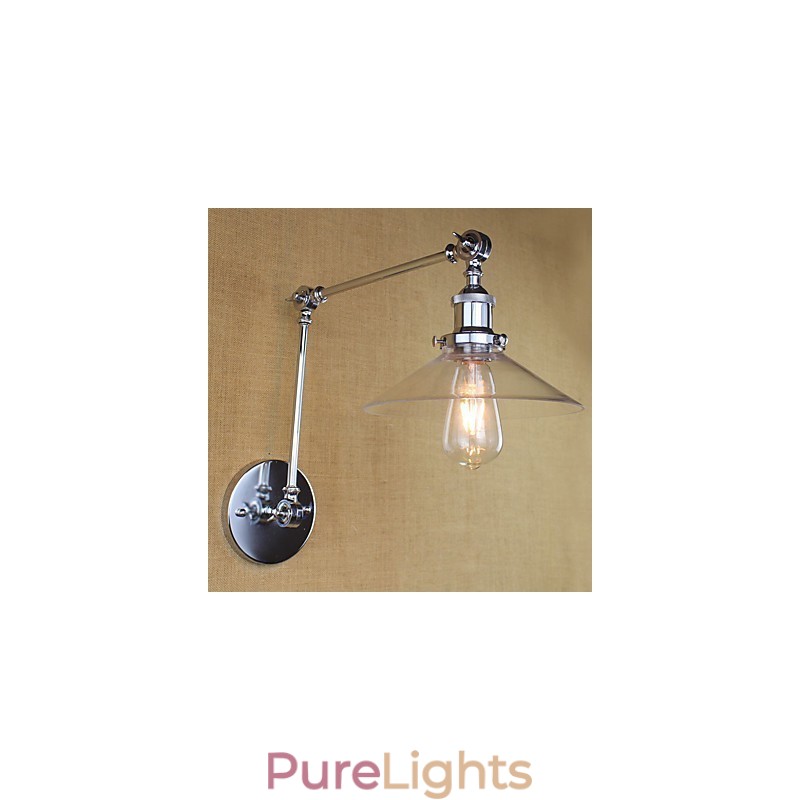 Vintage Country Retro Electroplate Feature for Mini Style Swing Arm Ambient Light Swing
