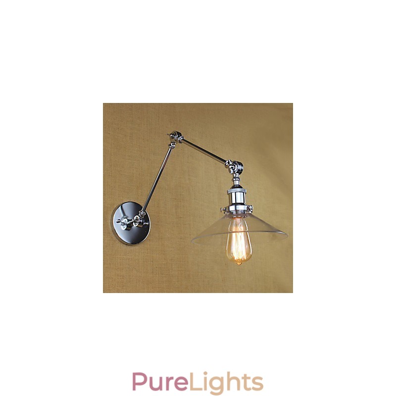 Vintage Country Retro Electroplate Feature for Mini Style Swing Arm Ambient Light Swing