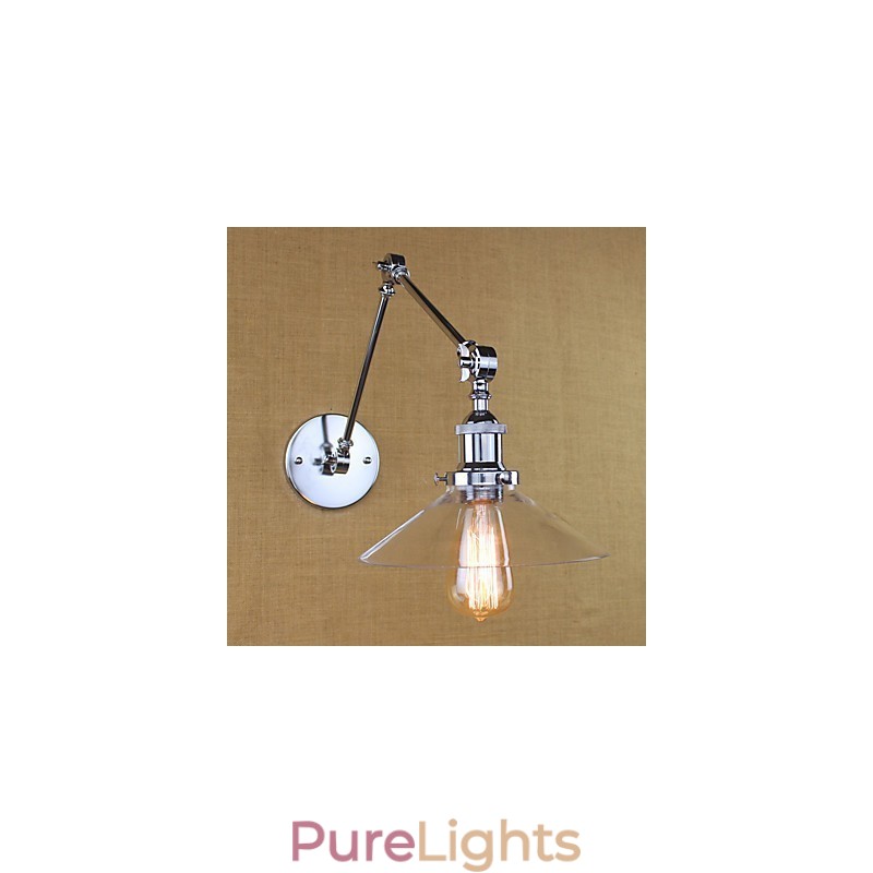 Vintage Country Retro Electroplate Feature for Mini Style Swing Arm Ambient Light Swing