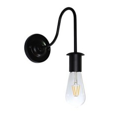 Wall Sconces Wall Iron Wall Lamp Dumb Black Lightsaber Lamp On Wall