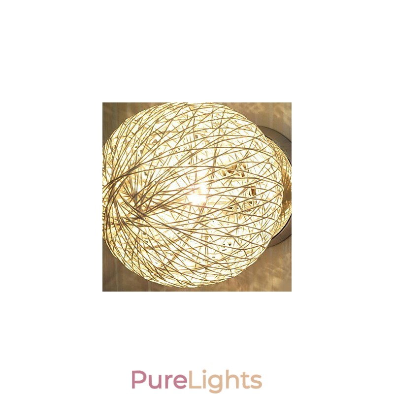 Modern Contemporary Lantern Globe Chrome Metal Flush Mount