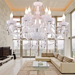 Modern Contemporary Electroplated Chandelier