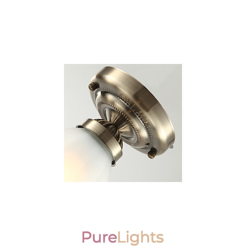 Traditional Classic Mini Style Electroplated Metal Flush Mount Spot Lights