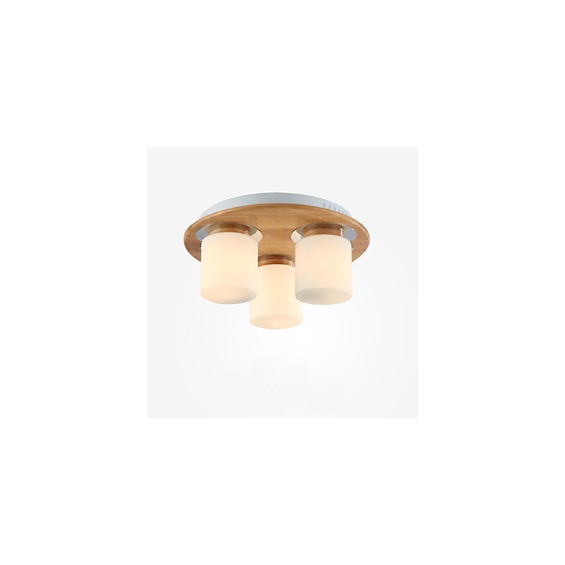 High Brightness Original Wooden Modern Ceiling Lights Country Style