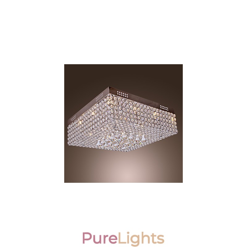 Crystal Beaded Ceiling Light with 45 Colourfuls