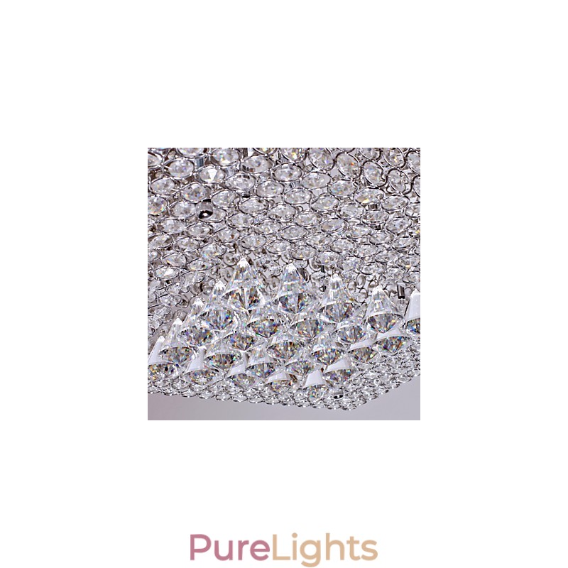 Crystal Beaded Ceiling Light with 45 Colourfuls