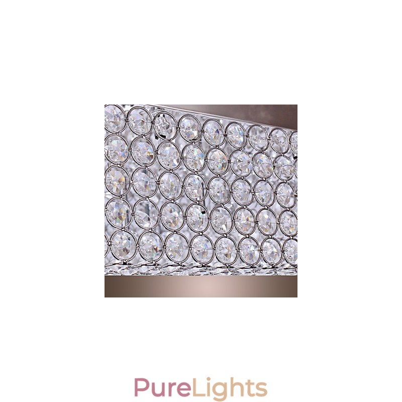 Crystal Beaded Ceiling Light with 45 Colourfuls