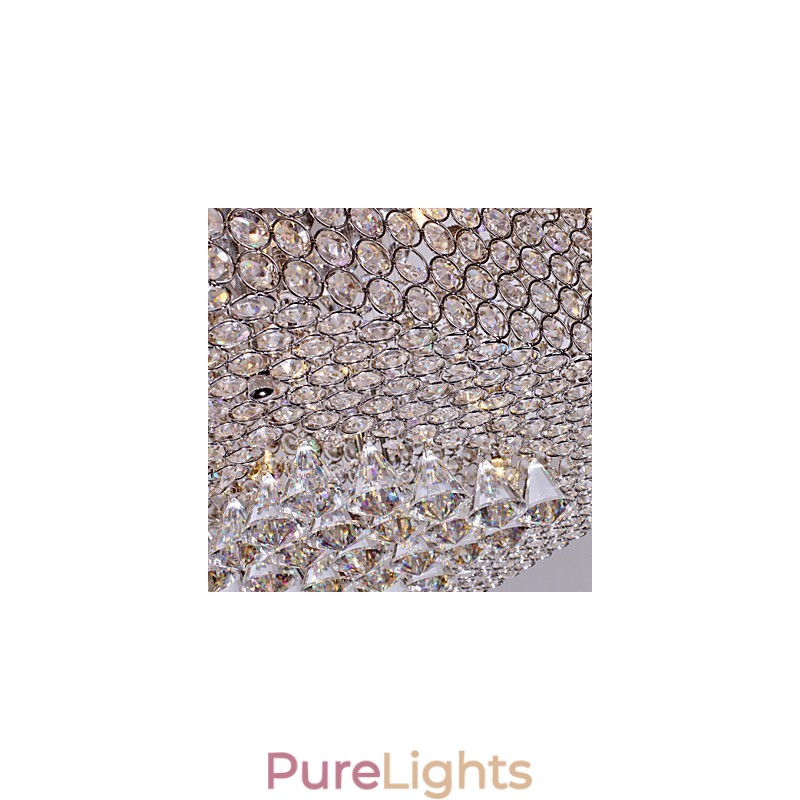 Crystal Beaded Ceiling Light with 45 Colourfuls