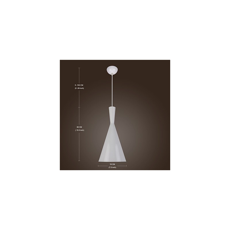 Pendant Light Retro Vintage Tom Dixon Design Black White C Type Cafe pendant lamps