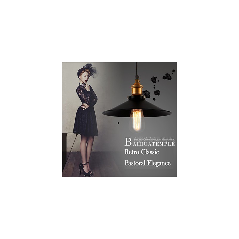 European Style Retro Classic Pendant Light Art Droplight Give Bulb Diameter 22CM