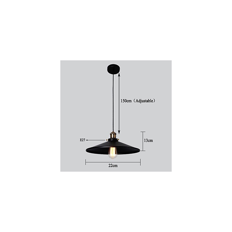 European Style Retro Classic Pendant Light Art Droplight Give Bulb Diameter 22CM