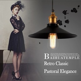 European Style Retro Classic Pendant Light Art Droplight Give Bulb Diameter 30CM