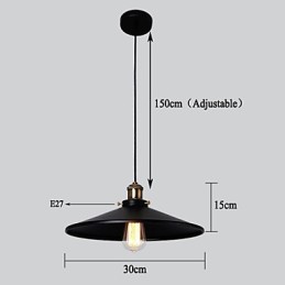 European Style Retro Classic Pendant Light Art Droplight Give Bulb Diameter 30CM
