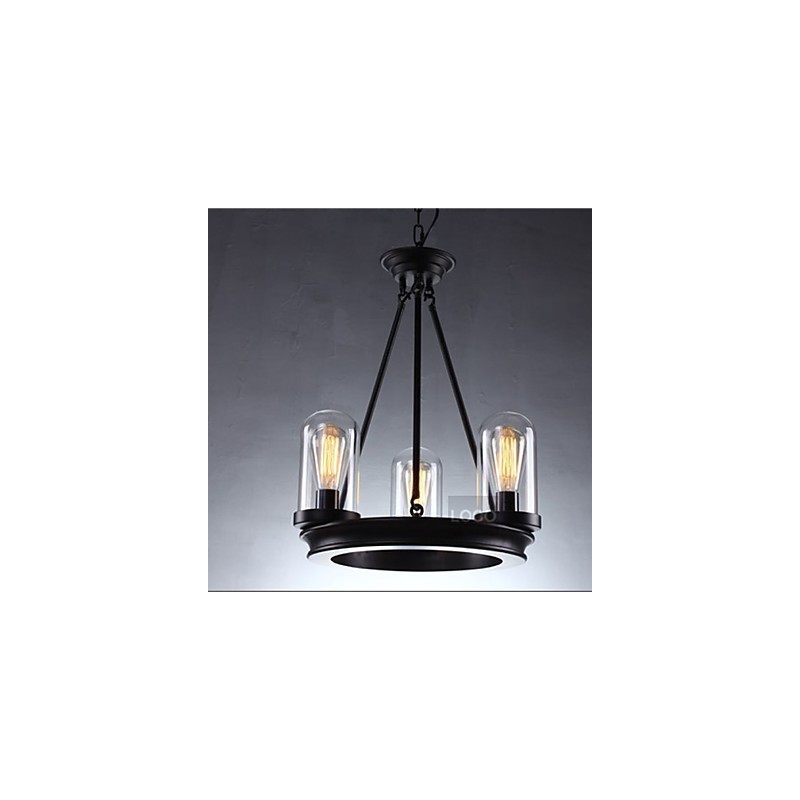 American Retro Round Pendant