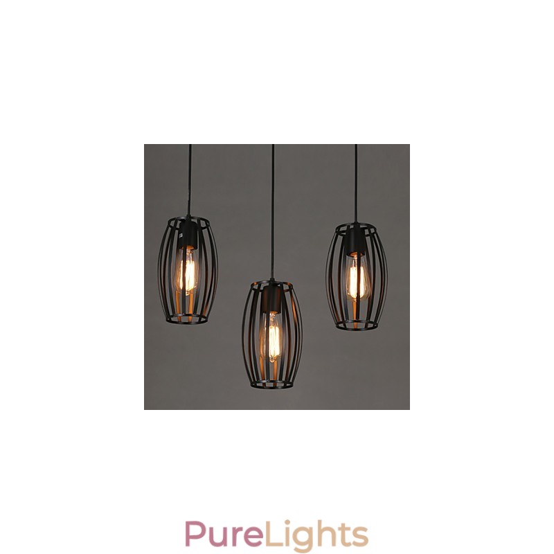 Creative Loft Restoring Ancient Ways Single Head Wrought Iron Chandelier Lamp