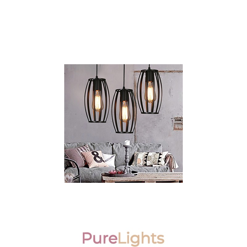 Creative Loft Restoring Ancient Ways Single Head Wrought Iron Chandelier Lamp