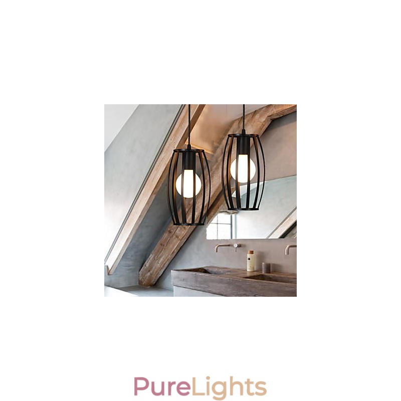 Creative Loft Restoring Ancient Ways Single Head Wrought Iron Chandelier Lamp