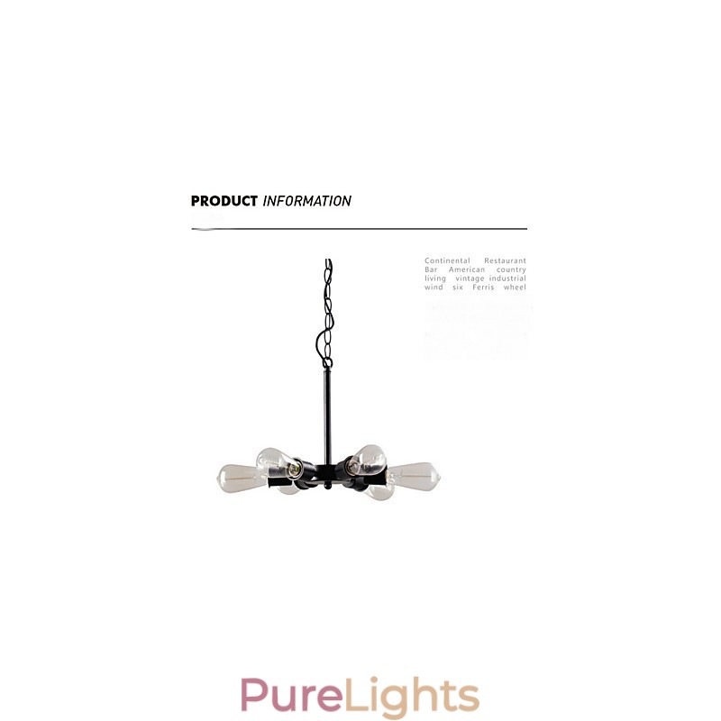 Edison Retro Light Chandelier