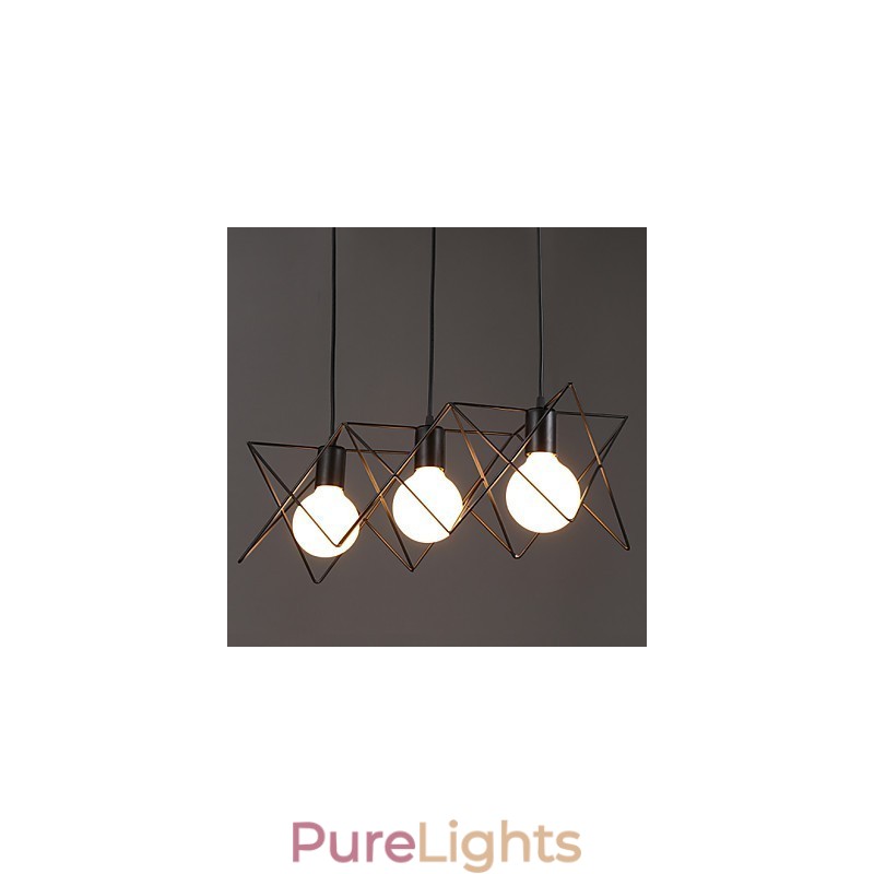 Contracted And Contemporary Creative Design Single Wrought Iron Head Droplight