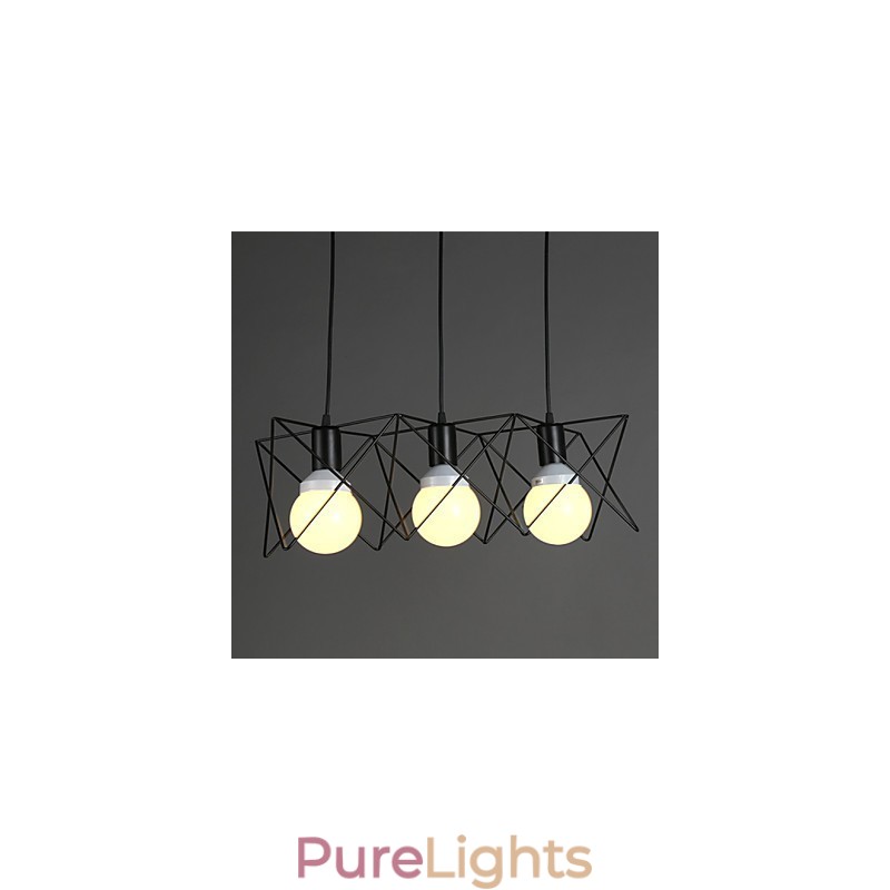 Contracted And Contemporary Creative Design Single Wrought Iron Head Droplight