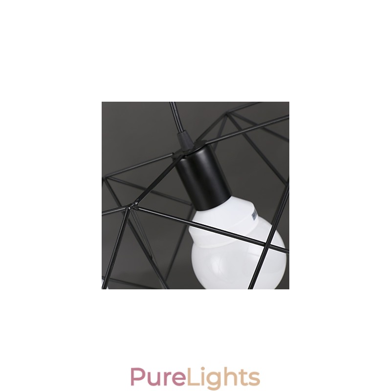 Contracted And Contemporary Creative Design Single Wrought Iron Head Droplight