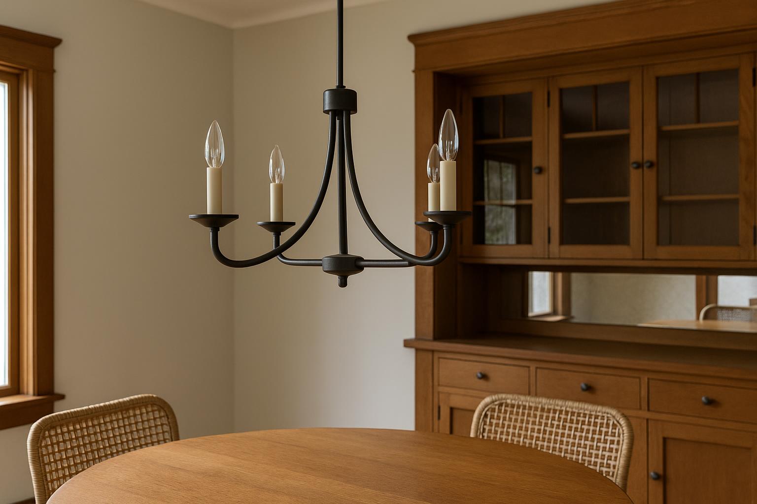 How to Choose a Black Chandelier for Your Dining Table