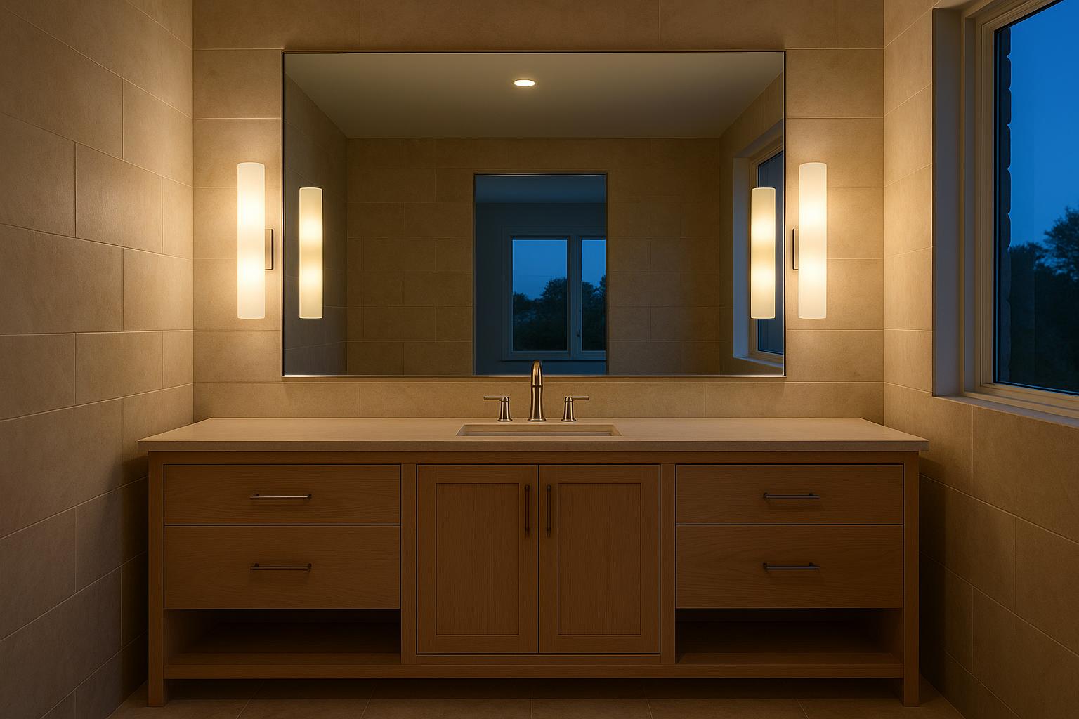 What the Mirror Sees: Choosing Wall Lights From Every Angle