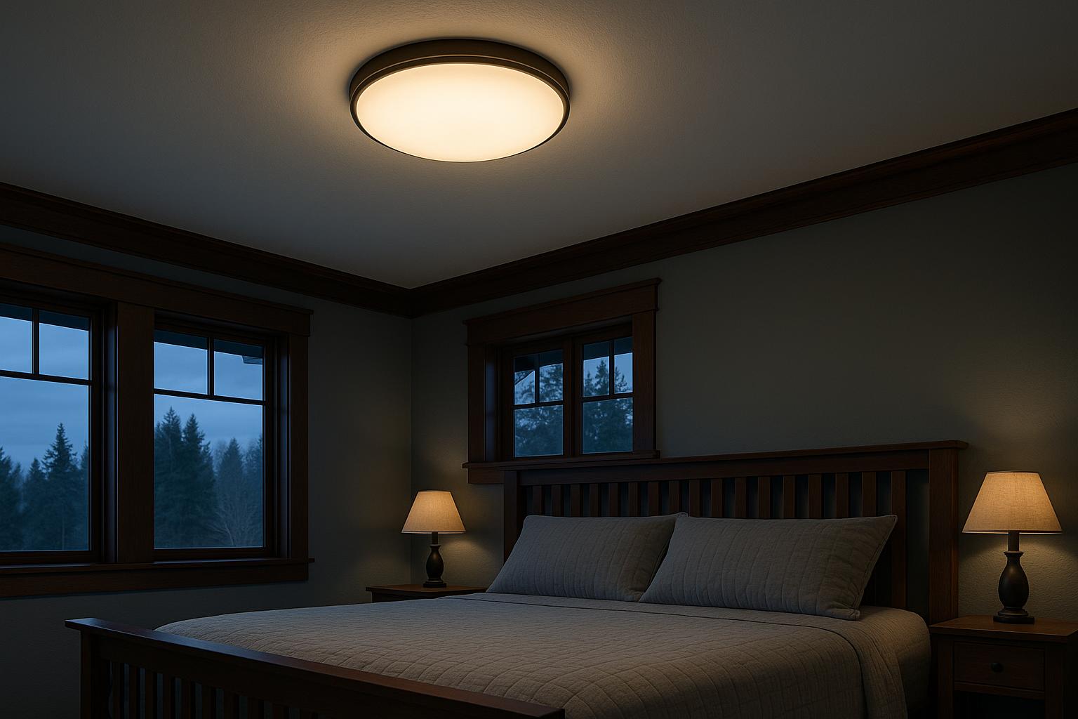 Make the Ceiling Count: A Flush Mount With Real Presence